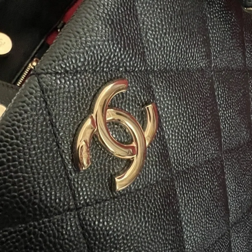 CHANEL• 23P Large Shopping‎ Tote like new full set